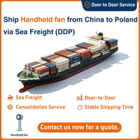 Ventilatori Portatili: Spedizione Marittima dalla Cina alla Polonia DDP Porta a Porta - Spedizioniere più Conveniente, Logistica Economica