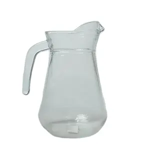 Billige 1,5 l Glas kühler Topf Wasser Karaffe Glaskrug Wasserkrug