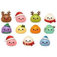 Calendrier de l'Avent de Noël : Boîte Mystère Surprise 24 Jours avec Bonbons Gélifiés et Jouet Anti-Stress à Presser