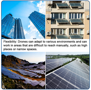 Joyance Pompe à eau au sol Travaux sous pression <span class=keywords><strong>et</strong></span> nettoyage Bâtiments de 100m de haut Facile à utiliser Drone de nettoyage de vitres à moindre coût - Product Image 4