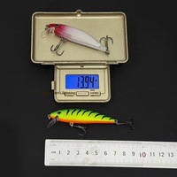 Leurre Vivant The Brave Minnow Coulant en Matériaux Synthétiques 70mm/14g pour Eau Douce et Salée, Poisson-à-Basse et Poisson-Mandarin