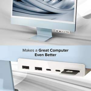 Best-seller Hub USB-C 5 en 1, adaptateur multiport USB 3.0 type C, hub à clipser, station d'accueil pour <span class=keywords><strong>iMac</strong></span> - Product Image 5