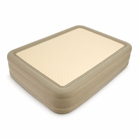 Matelas pneumatique en tissu Drop Stitch avec pompe intégrée, mobilier de chambre, lit gonflable, matelas pneumatique en TPU PVC pour l'extérieur