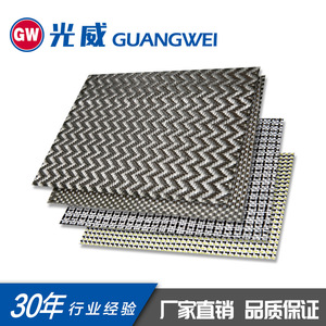 Tissu mélangé en fibre de carbone Guangwei W-CB311, motif géométrique abstrait, revêtement pour usage industriel - Product Image 1