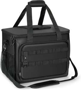 Custom Soft Cooler Bag 30 Cans Collapsible Cooler with Adjustable Shoulder Straps Insulated Cooler Bag - Product Image 1