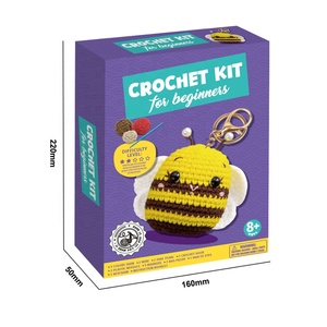 Nouveaux jouets : Kit de crochet DIY personnalisé avec fil et crochet pour enfants 2026 - Product Image 3