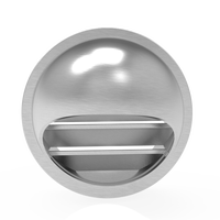 Grille de ventilation murale en acier inoxydable de 3, 4, 5, 6, 10 pouces, hotte aspirante, extracteur d'air, sèche-linge