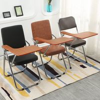 Chaises d'école en bois, table, mobilier scolaire, chaise de classe, chaise de bureau avec tableau d'écriture, chaise de formation pliable