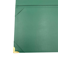 Porte-certificat A4 en PVC/PU/duoile ou papier, avec estampage à chaud argent ou or, pour la remise des diplômes – Fournitures de bureau personnalisées