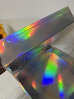 Meistverkaufte Zusammenklappbare Magnetbox Laser-Papierbox Handgefertigte Hochwertige Exquisite Geschenkbox für Kleidungsverpackungen