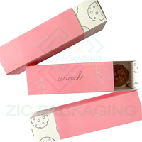 Büttenpapier Pappe leer benutzer definierte Stempel Logo Schokoladen box Geschenk Cookie Verpackung für Süßigkeiten mit Trennwänden