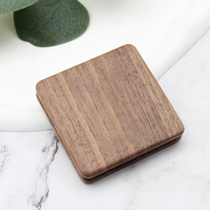 Hàng Ngày Cần Thiết Kế Tối Giản Khung Gỗ Tùy Chỉnh Khắc Logo Xách Tay Mini Có Thể Gập Lại Trang Trí Nội Thất Bằng Gỗ Gương - Product Image 3