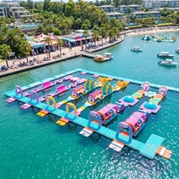 Lilo Toys — parc aquatique gonflable flottant commercial, jouet de parc aquatique, parc aquatique de plage pour adultes