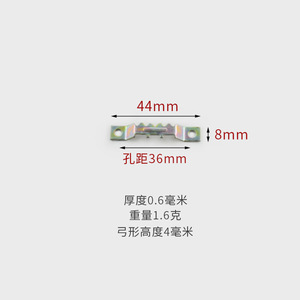 Jingwei Hardware Double Sided Sawtooth Hanger 44mm 8mm Wall Mounted Rust Resistant Metal <b>Picture</b> <b>Frame</b> <b>Hook</b> - Product Image 1