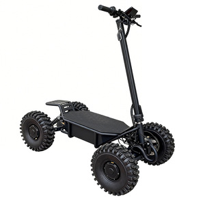 Nouvelle Arrivée Trottinette 4x4 Amortissante Étanche IPX65 Pneus Pleins Pliable pour Loisirs en Extérieur HSK-ES15 Conception Pliable Portable - Product Image 5