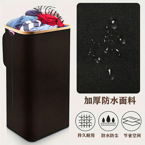 Bán Buôn 2024 Hot Salescanvas Kid Đồ Chơi Lưu Trữ Cube Giỏ Giặt Basketwashing Máy Quần Áo Lưu Trữ Giỏ - Product Image 6