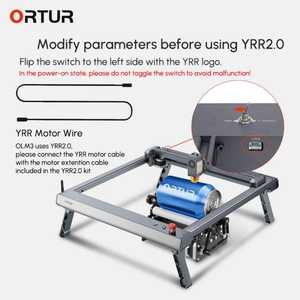 Pies plegables <span class=keywords><strong>Ortur</strong></span> de autoinstalación DIY para la serie <span class=keywords><strong>Laser</strong></span> <span class=keywords><strong>Master</strong></span> <span class=keywords><strong>3</strong></span> (FFT1.0) - Product Image 4