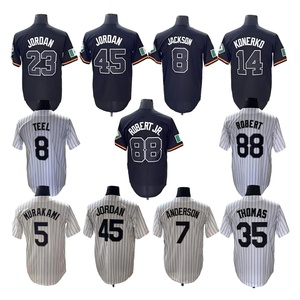 Maillot de baseball Chicago 2026 Munetaka Murakami <span class=keywords><strong>Colson</strong></span> Montgomery Frank Thomas Kyle Teel – Broderie de haute qualité – Vêtements de sport - Product Image 1
