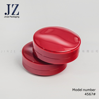 Jinze avec étui de coussin de doublure intérieure remplaçable Emballage de fond de teint magnétique vide Forme ronde