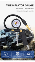 Manomètre numérique de haute qualité pour pneus de voiture SFUTOOLS avec écran LCD, plage de pression de 0 à 150/220 livres, garantie d'un an - Nouvelle sortie