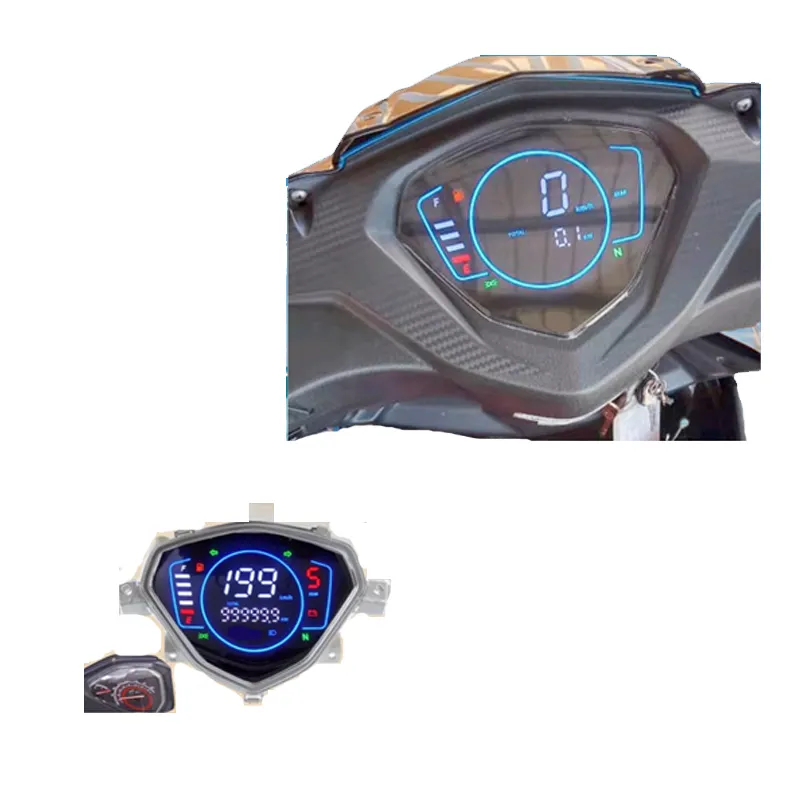 Motorcycle Parts High Quality Meter Digital Speedometer Meter Assy Motorcycle Accessories use for MODENAS Kriss Mr2 Mr3