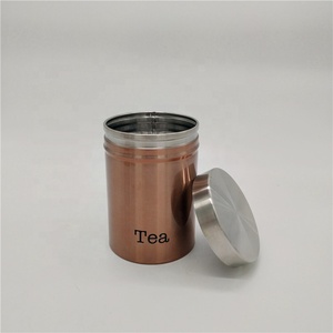 3pcs Eco-Friendly Kimleyda Modern Purple Round <strong>Kitchen</strong> Tea Sugar Coffee <strong>Storage</strong> <strong>Tin</strong> with Stainless Steel Lid for Party Use - Product Image 4