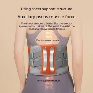 Masajeador Lumbar Inalámbrico con Calor Eléctrico y Vibración para Alivio del Dolor, Cinturón de Masaje para la Espalda Baja y Cintura - Product Image 2