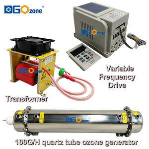 Générateur d'ozone haute concentration 100G, longue durée de vie, refroidissement par <span class=keywords><strong>eau</strong></span>, quartz, machine à ozone industrielle pour la reproduction de semis - Product Image 4