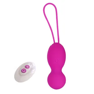 Điều khiển từ xa Silicone thông minh rung kegel bóng không thấm nước Ben WA sàn chậu Exerciser Đồ chơi tình dục