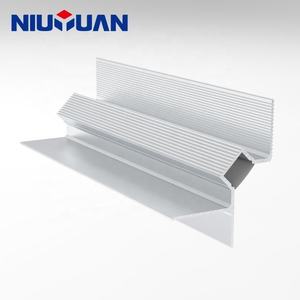NIUYUAN OEM pabrik kustom Modern Shadow Gap-jual panas sudut langit-langit aluminium Shadow profil celah - Product Image 3