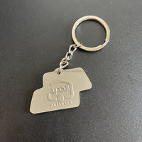 Porte-clés personnalisé en alliage de zinc 3D, style vintage, avec logo de dessin animé, porte-clés en métal pas cher, souvenir promotionnel