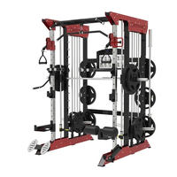 Machine Smith pour la maison, appareil de musculation fonctionnel, crossover à câbles, Panca Basic Multipower, équipement de fitness pour salle de sport