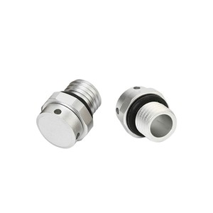 Katup pengaman udara lapisan nikel kuningan sekrup keseimbangan tekanan udara steker ventilasi tahan Air logam M5 <span class=keywords><strong>M6</strong></span> M8 M10 colokan sirkulasi angin - Product Image 5