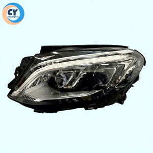 Feux avant LED 12V pour <span class=keywords><strong>Mercedes</strong></span>-Benz GLE W166 2015-2019 pour GLE320/350d/<span class=keywords><strong>250d</strong></span>/400/450/300d/AMG GLE63/63s/43 Tall Light - Product Image 1