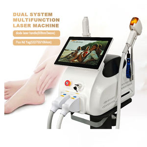 Appareil d'épilation au laser diode 808 nm 2 en 1, rajeunissement de la peau, picoseconde, picolaser, élimination des tatouages, élimination des taches de rousseur - Product Image 1