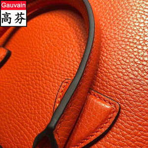 Nhà Máy bán hàng trực tiếp nước dựa trên da cạnh Nâu Túi xách vết màu sơn da cạnh nhuộm - Product Image 3