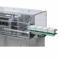 Machine d'emballage automatique pour mascara, parfum, savon, sachets et pochettes, cartonneuse multifonction haute vitesse
