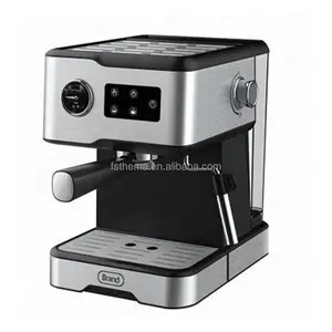 Yumuşak dokunmatik ekran metre ekran 15bar yüksek basınçlı Cappuccino Espresso İtalya kahve makinesi süt köpüğü köpürtücü
