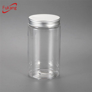 Proveedor de fábrica, embalaje barato, contenedor de botella para mascotas sellado vacío, tarros de mantequilla de maní de plástico de 550ML - Product Image 2