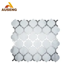 Pegatinas decorativas geométricas para pared del hogar, pegatinas metálicas de aluminio y PVC, gran oferta