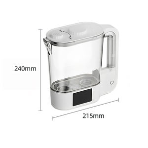 ISO/CE/FDA Certified Hydrogen Fuel Cell SPE PEM Water Electrolysis 2000PPB 2000ml Máquina de água alcalina para uso doméstico - Product Image 5