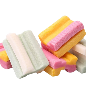 <span class=keywords><strong>Chewing</strong></span>-<span class=keywords><strong>gum</strong></span> à bulles aromatisé aux fruits personnalisé à double couleur de dessin animé en bouteille et en boîte - Product Image 1