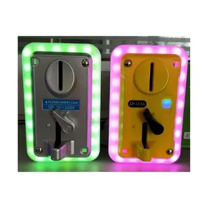 Colorful fast flashing decorative token acceptor selector led light frame for coin slot with good price