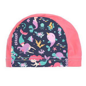 Gran oferta, <span class=keywords><strong>gorro</strong></span> de natación para <span class=keywords><strong>piscina</strong></span> para niños, logotipo personalizado impreso, elástico, diferentes tamaños, patrones de sublimación para niños, <span class=keywords><strong>gorro</strong></span> de natación de poliéster - Product Image 5
