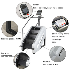 2022 Hot Koop Drie-In-een Loopband Elliptische Machine En Trap Stepper Fitnessapparatuur - Product Image 4