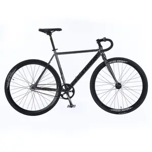 Vélo à pignon fixe pour adulte à une vitesse, 700C, en acier chinois, frein à disque, cadre en acier à haute teneur en carbone, vélo de route <span class=keywords><strong>fixie</strong></span>, vente chaude - Product Image 1