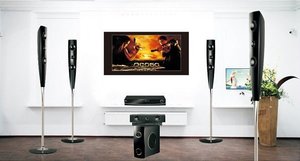 Loa Trầm Hifi Gia Đình Loa Rạp Hát Gia Đình Không Dây 5.1 Tháp Loa Hệ Thống Rạp Hát Gia Đình Loa Để Bán Máy Phát DVD Y-1 Đầu Vào Thẻ USB/SD - Product Image 2