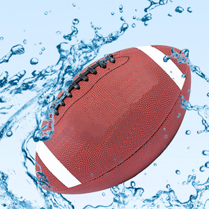 กระเป๋าตาข่ายใส่ลูกฟุตบอลอเมริกัน/รักบี้ แบบมีโลโก้สั่งทำได้  น้ำหนักเบา พกพาสะดวก ดูดซับความชื้น  วัสดุหนัง PU  แบบพองลมได้ - Product Image 5