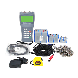 データロガーDN15超音波流量計を備えた流量計の油圧オイルCouplantハンドヘルドポータブルクランプ - Product Image 2