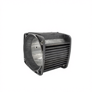 Piezas de fundición a presión de aluminio para la carcasa de disipación de calor de aleación de aluminio del faro de doble lente LED - Product Image 6